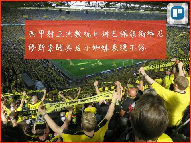 西甲射正次数统计姆巴佩领衔维尼修斯紧随其后小蜘蛛表现不俗